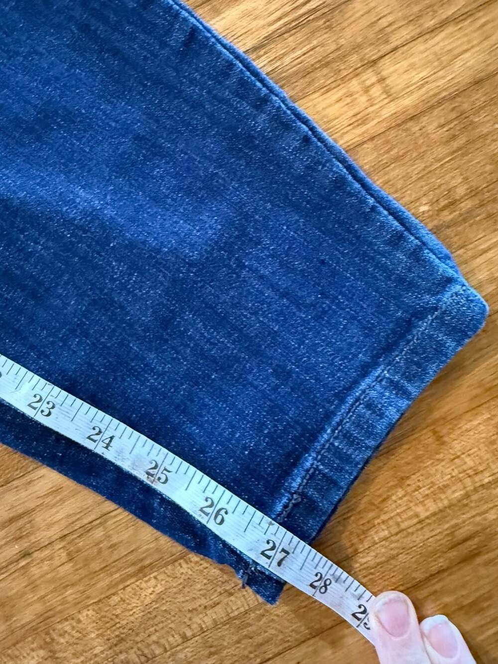 Judy Blue Skinny Fit High-Rise Button Fly Jeans, Size 18W, Dark Wash (g17) - Picture 3 of 6